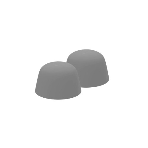 Swiss Madison Side Bolt Covers - Matte Grey - SM-TPT209 Swiss Madison Side Bolt Covers - Matte Grey - SM-TPT209