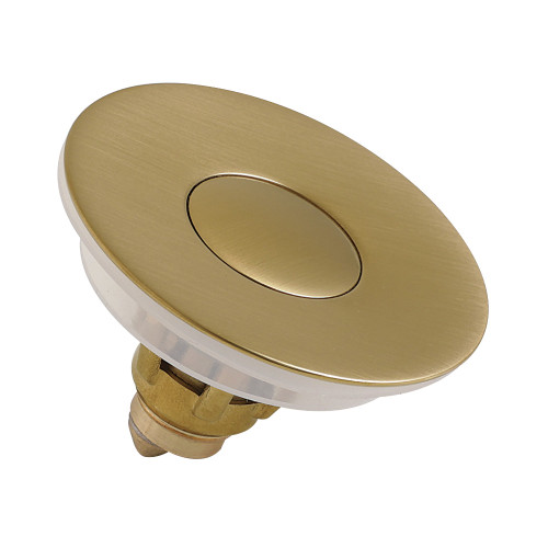Kingston Brass Trimscape Brass Sink Filter Plug (Center Pop-Up), Brushed Brass - KBF1017