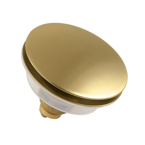 Kingston Brass Trimscape Brass Sink Filter Plug (Umbrella Pop-Up), Brushed Brass - KBF1027