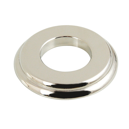Kingston Brass Trimscape Round Shower Arm Flange for K173T6, Polished Nickel - K173T6F