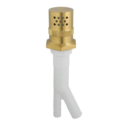 Kingston Brass Trimscape Dishwasher Air Gap, Brushed Brass - KA411BB