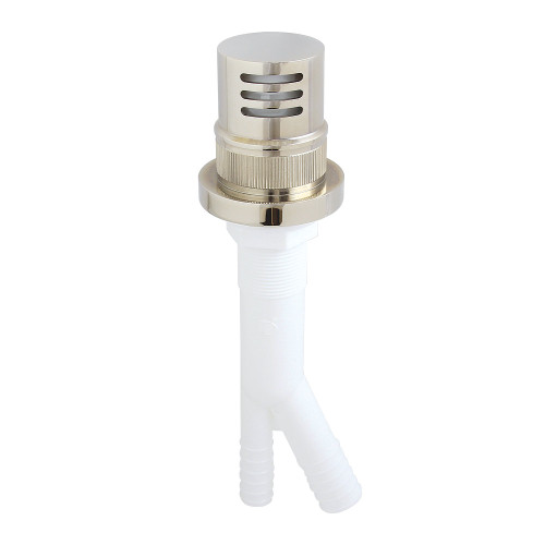 Kingston Brass Trimscape Dishwasher Air Gap, Polished Nickel - KA421PN