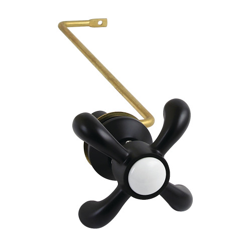 Kingston Brass French Country Side Mount Toilet Tank Lever, Matte Black - KTTXS0