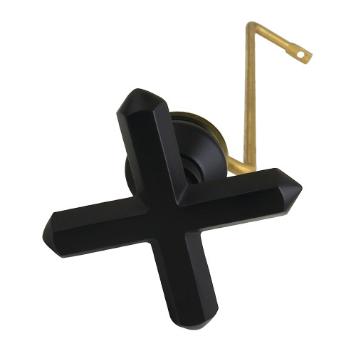 Kingston Brass French Country Side Mount Toilet Tank Lever, Matte Black - KTCHXS0