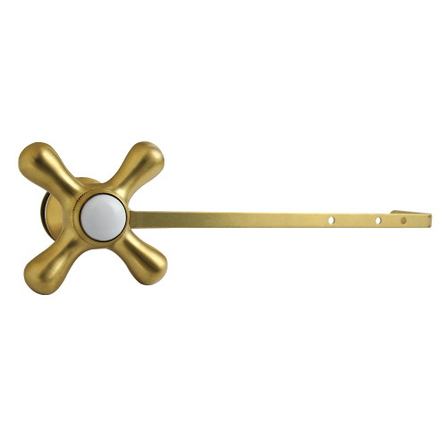 Kingston Brass Victorian Universal Front or Side Mount Toilet Tank Lever, Brushed Brass - KTAXD7