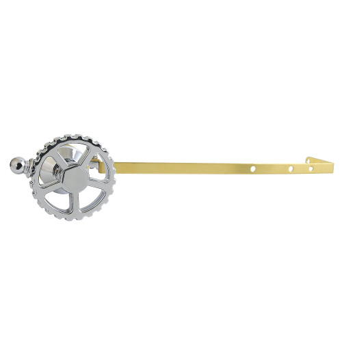 Kingston Brass Fuller Universal Front or Side Mount Toilet Tank Lever, Polished Chrome - KTCGD1