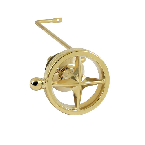Kingston Brass Levante Side Mount Toilet Tank Lever, Polished Brass - KTRNKS2