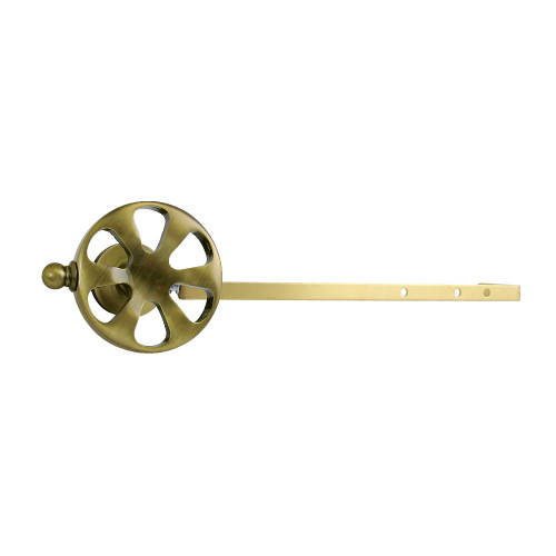 Kingston Brass Belknap Universal Front or Side Mount Toilet Tank Lever, Antique Brass - KTRXD3