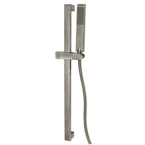 Kingston Brass Vilbosch 24" Stainless Steel Shower Slide Bar with Hand Shower and Holder, Brushed Nickel - KX2548