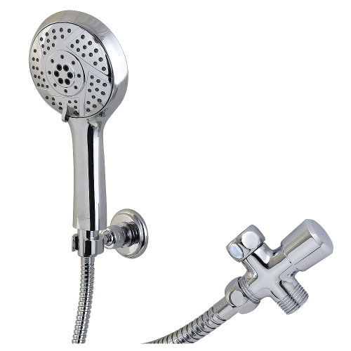 Kingston Brass Vilbosch Multi-Function Hand Shower Kit, Polished Chrome - KX1541SD