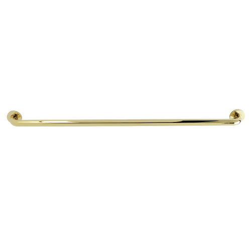 Kingston Brass Meridian 42" x 1-1/4" O.D. Brass ADA Grab Bar, Polished Brass - DR514422