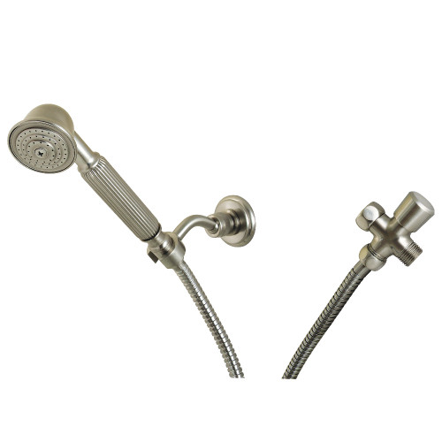 Kingston Brass Vintage Hand Shower Kit, Brushed Nickel - KX1078BD