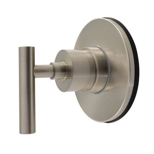 Kingston Brass Manhattan Single-Handle Six-Way Diverter Valve with Round Trim Kit, Brushed Nickel - KS4038CML