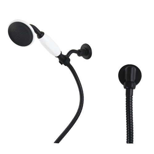 Kingston Brass Victorian Hand Shower Kit, Matte Black - KX1060BE