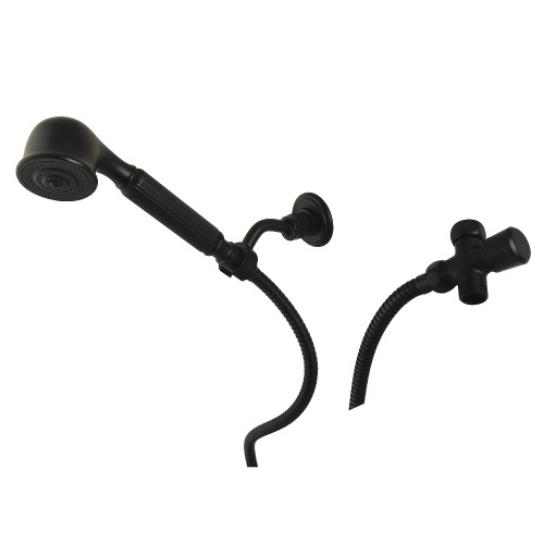 Kingston Brass Restoration Hand Shower Kit, Matte Black - KX1030BD