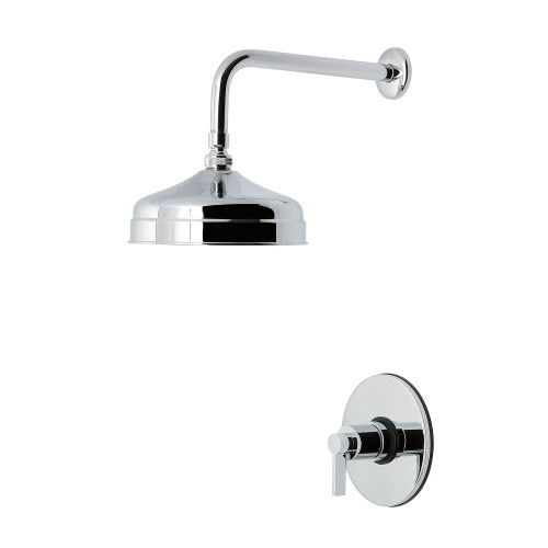 Kingston Brass NuvoFusion Single-Handle Pressure Balanced Shower Faucet, Polished Chrome - KB6331NDLSO