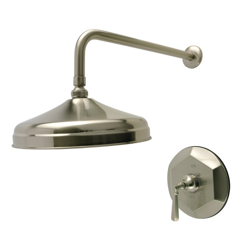 Kingston Brass Metropolitan Single-Handle Shower Faucet, Trim Only, Brushed Nickel - KBX4638HLTSO