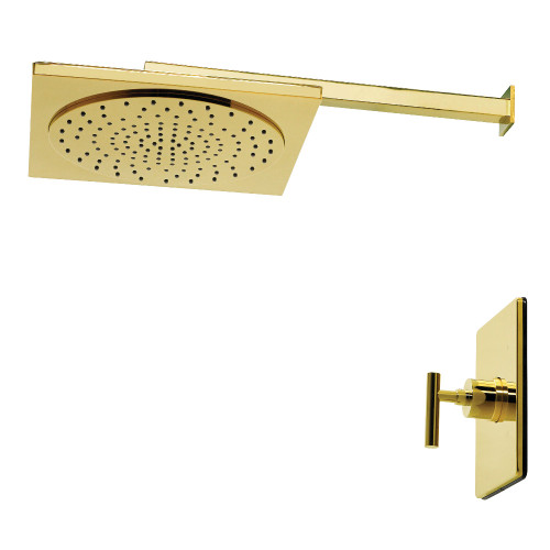 Kingston Brass Manhattan Single-Handle Pressure Balanced Shower Faucet, Polished Brass - KB8342CMLSO