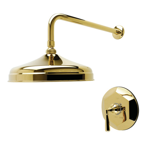 Kingston Brass Metropolitan Single-Handle Shower Faucet, Trim Only, Polished Brass - KBX4632HLTSO