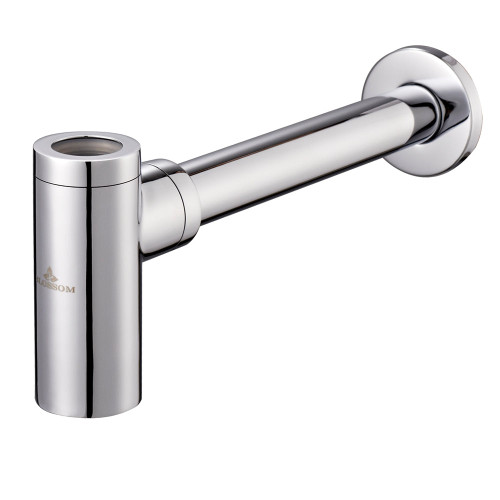 Blossom 1-1/4" Round Bottle Trap - Chrome - BA02 003 01