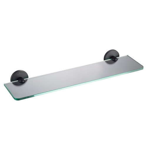 Blossom 500 Series Glass Shelf - Matte Black - BA02 507 04