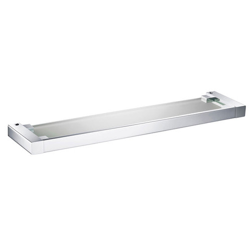 Blossom 600 Series Glass Shelf - Chrome - BA02 607 01