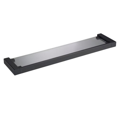 Blossom 600 Series Glass Shelf - Matte Black - BA02 607 04