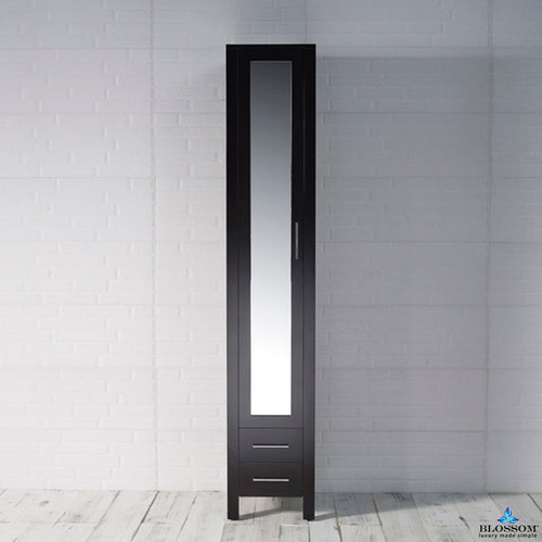 Blossom Sydney 15" Linen Closet Left Side Hinge - Espresso - V8001 15 02 L