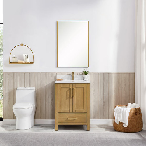Blossom Basel 24" Vanity (Cabinet Only) Ivory Oak - V8049 24 33