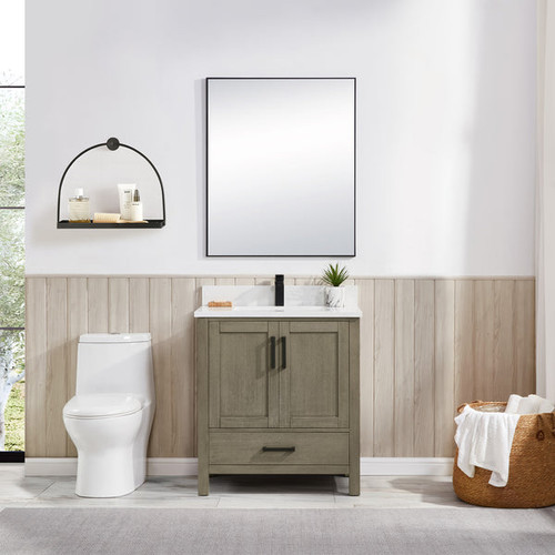 Blossom Basel 30" Vanity (Cabinet Only) Grey Oak - V8049 30 34