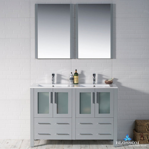 Blossom Sydney 48" Vanity (Cabinet Only) - Metal Grey - V8001 48 15