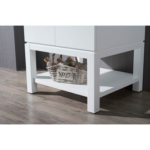 Blossom Monaco 54" Vanity Legs - Matte White - L9000 54 01