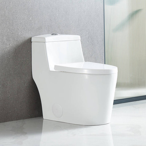 Blossom Modern Oval Toilets 12" Roughing 26-7/16" H x 15-1/2 W x 28-5/8" D - T9 05