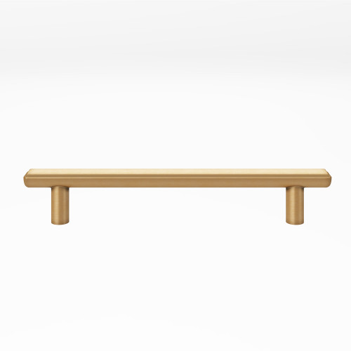 Atlas Finderne 5 1/16" Center to Center Door Pull - Warm Brass, A6033-WB