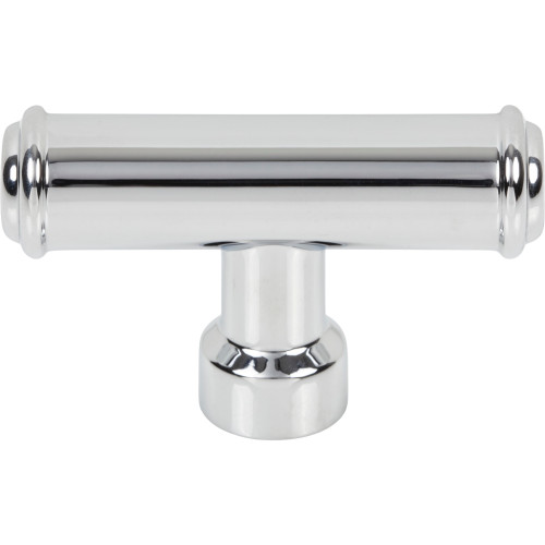 Top Knobs Lavington T-Knob 2 1/4 Inch, Polished Chrome - TK3412PC
