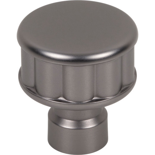 Top Knobs Pemberton Knob 1 1/4 Inch, Ash Gray - TK3400AG