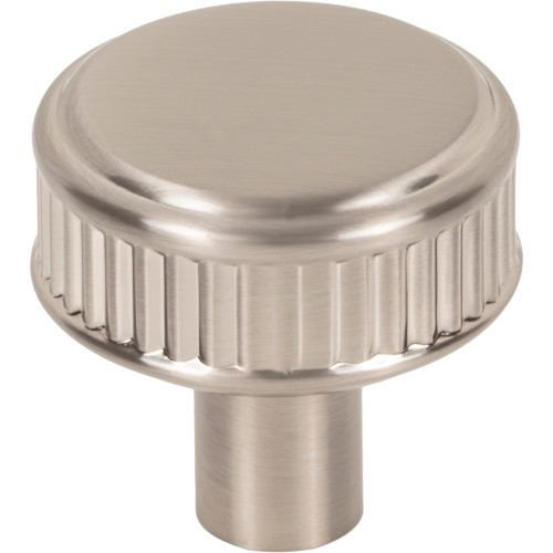 Top Knobs Elland Knob 1 1/4 Inch, Brushed Satin Nickel - TK3290BSN