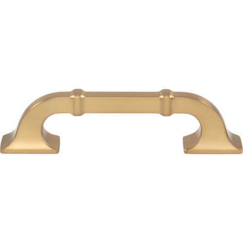 Top Knobs Califon 3 3/4" Center to Center Door Pull, Honey Bronze - TK3311HB