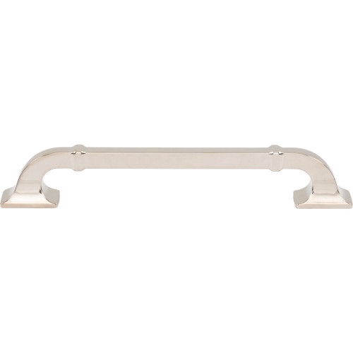 Top Knobs Califon 6 5/16" Center to Center Door Pull, Polished Nickel - TK3313PN