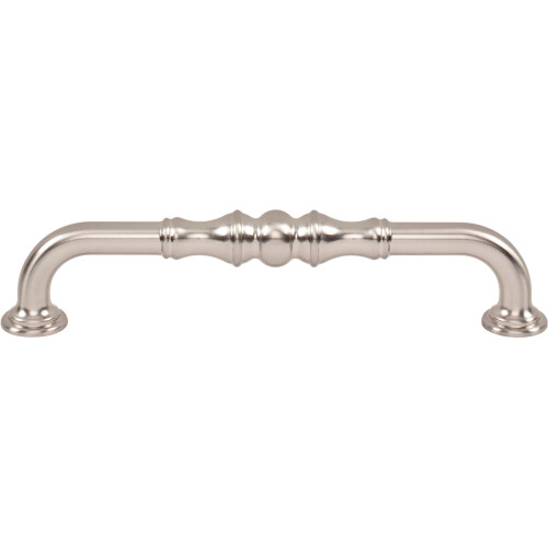 Top Knobs Bayridge 6 5/16" Center to Center Door Pull, Brushed Satin Nickel - TK3433BSN