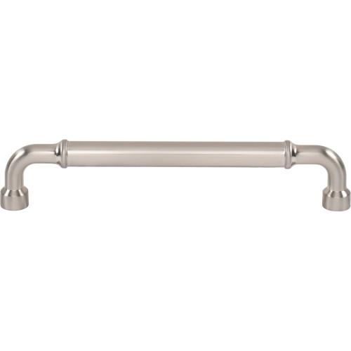 Top Knobs Lavington 6 5/16" Center to Center Door Pull, Brushed Satin Nickel - TK3415BSN