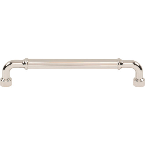 Top Knobs Pemberton 6 5/16" Center to Center Door Pull, Polished Nickel - TK3404PN
