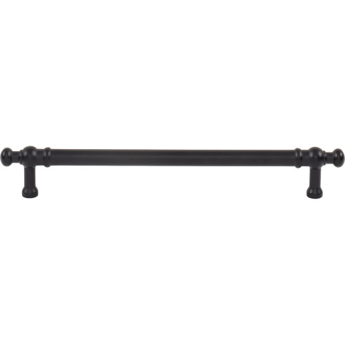Top Knobs Wetherby 7 9/16" Center to Center Door Pull, Flat Black - TK3304BLK