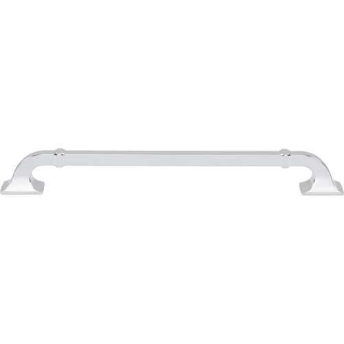 Top Knobs Califon 8 13/16" Center to Center Door Pull, Polished Chrome - TK3315PC