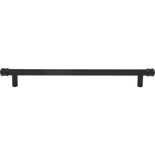 Top Knobs Elland 8 13/16" Center to Center Door Pull, Flat Black - TK3295BLK