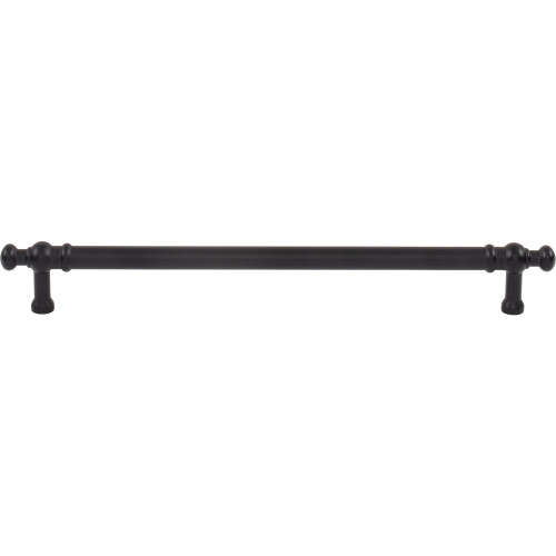 Top Knobs Wetherby 8 13/16" Center to Center Door Pull, Flat Black - TK3305BLK