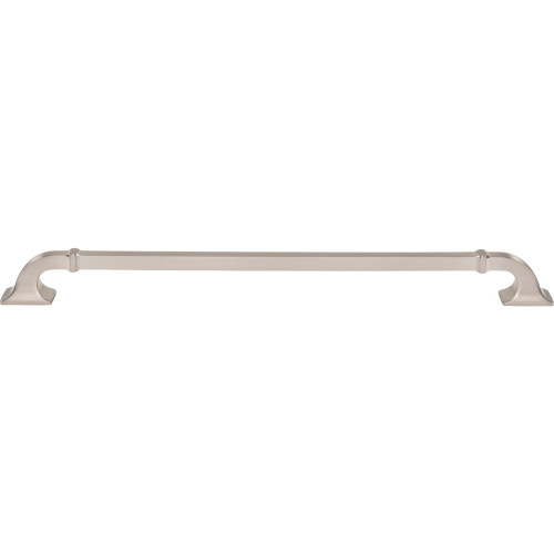 Top Knobs Califon 12" Center to Center Door Pull, Brushed Satin Nickel - TK3316BSN