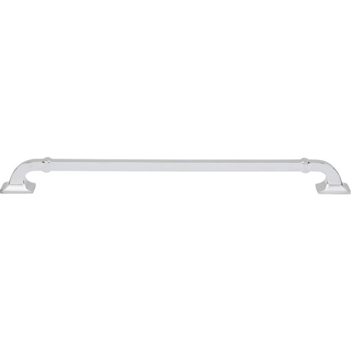 Top Knobs Califon 12" Center to Center Door Pull, Polished Chrome - TK3316PC