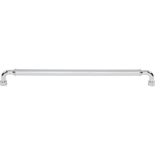 Top Knobs Lavington 12" Center to Center Door Pull, Polished Chrome - TK3418PC