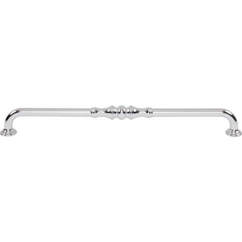 Top Knobs Bayridge 12" Center to Center Door Pull, Polished Chrome - TK3436PC